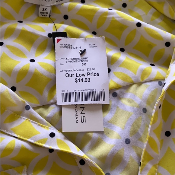 Button down blouse. - Picture 2 of 2